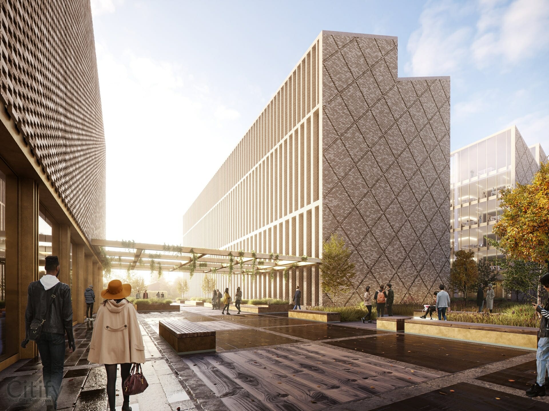 Cyber City office buildings